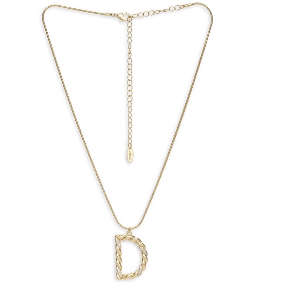 Nwt Ettika 18k Goldplated Cubic Zirconia Initial Pendant Necklace Nwt Ettika 18k Goldplated Cubic Zirconia Initial Pendant Necklace